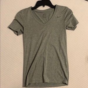 grey women’s Nike top